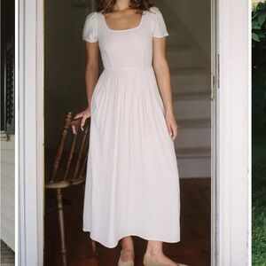 Christy Dawn Scarlett Dress in Eggshell